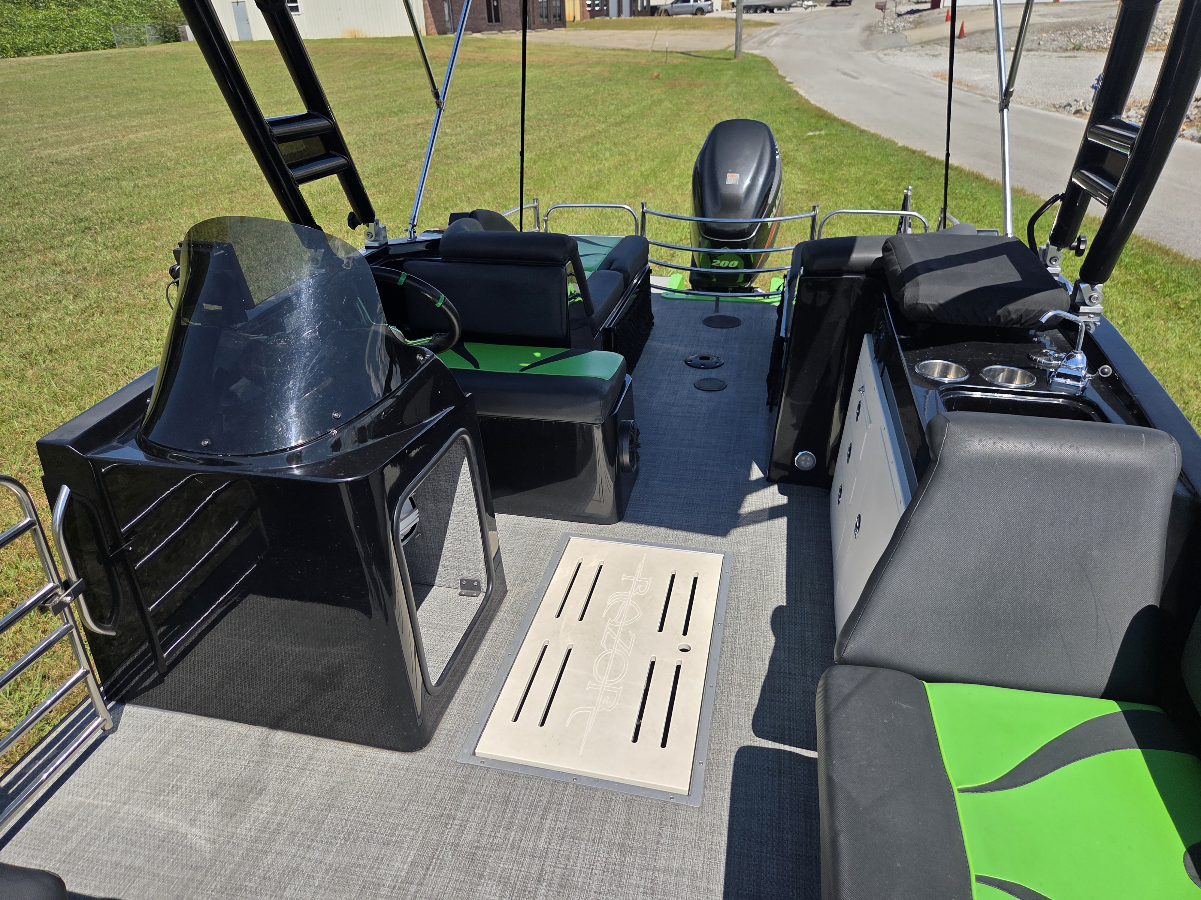 Used 2015 Caravelle Razor 247 UR "Black Widow Edition"