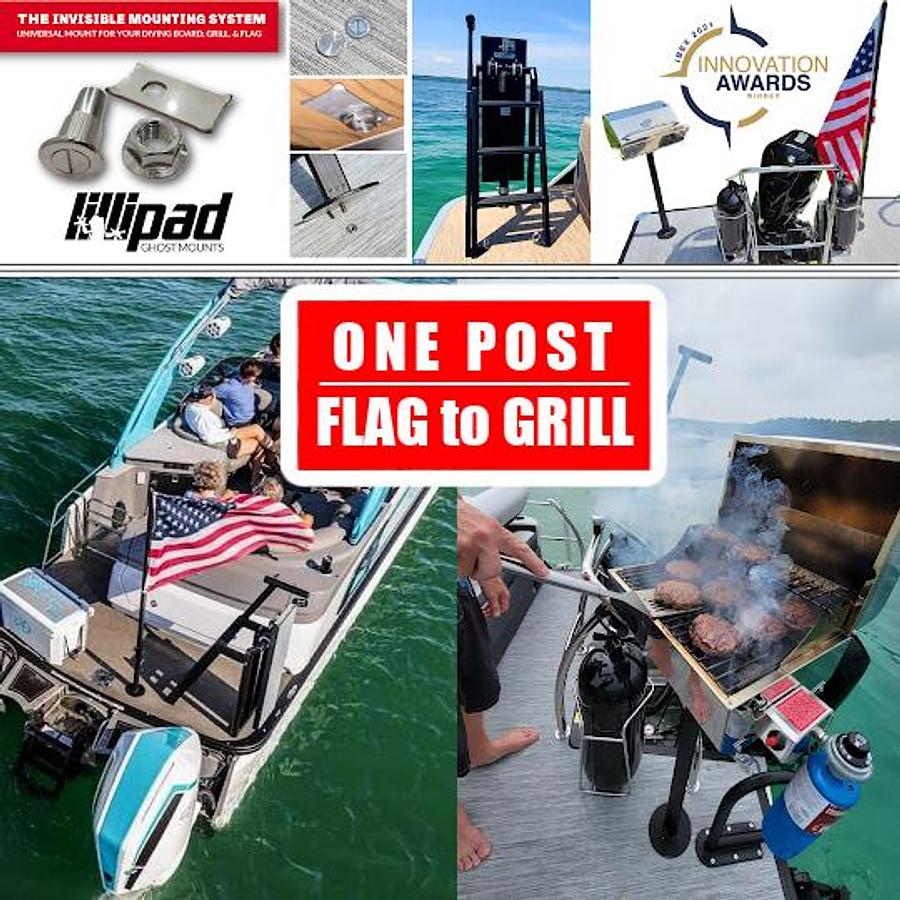 Flagpole & Grill Post Kit
