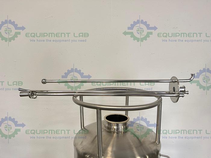 Used Precision 200 Liter Stainless Steel Process / Pressure Vessel 100 PSI