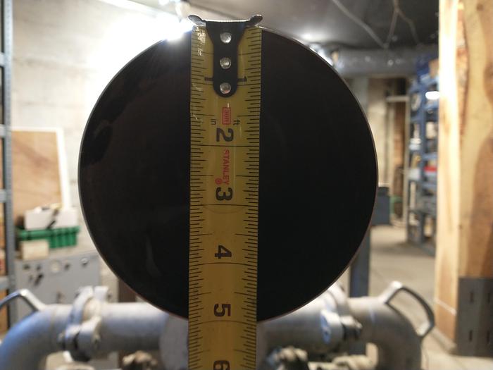 Used Inconel Tube 5" 5.100-OD 0.042 wall 10ft long GH400