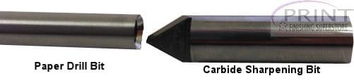 Paper Drill Bit Sharpening Kit - For Uchida, Citoborma, Filepecker, Morgana, etc. Drills