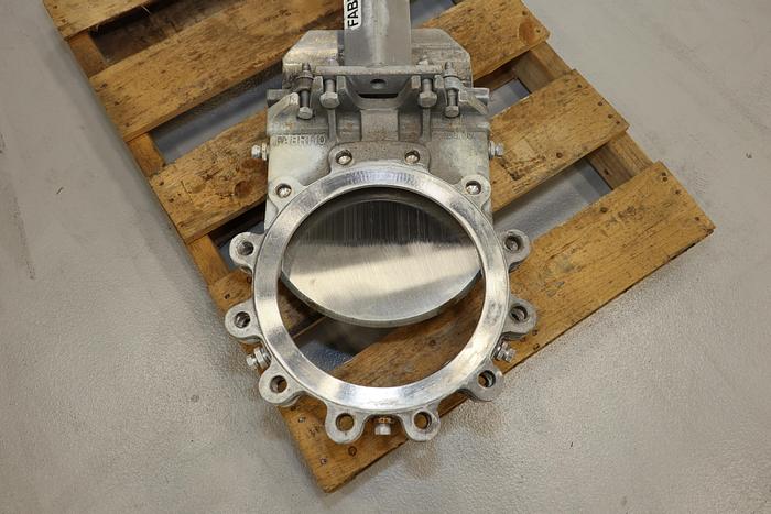 Used Fabri-valve 10" Air Operated Knife Gate Valve #44163