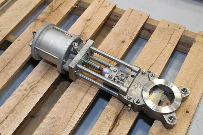 Used 3" Wey VL Series Air Operated Knife Gate Valve #44112