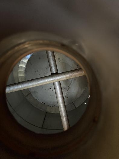 Used BPT Inc. approximately 3,200 gallon stainless steel vertical tank