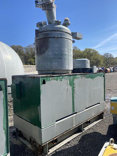 Used Litteford Model W-600 high intensity mixer with 600 liter capacity