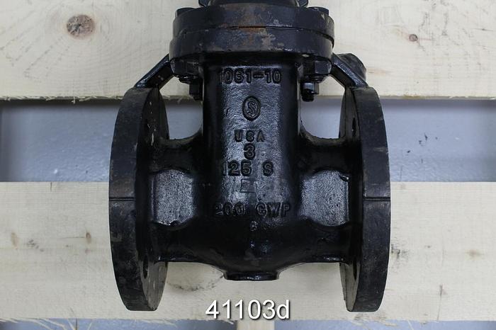 Used Stockham 3" Globe Valve #41103