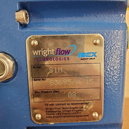 Used Idex Wright Flow Technologies S1M Pump