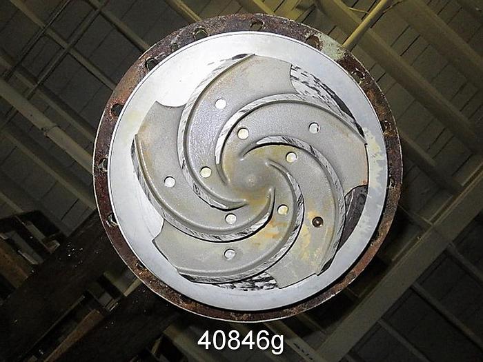 Used Goulds 3196 2x3x13 Pump, 5-Vane, 11.25" SS Impeller #40846