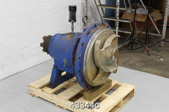 Used Goulds 3175 Pump Power End, 2/4-Vane 22" Stainless Steel Impeller #43344