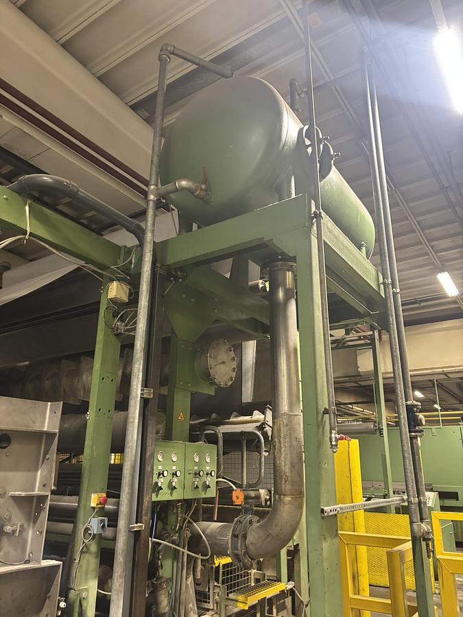 Used 1998 Babcock Tufted backing line