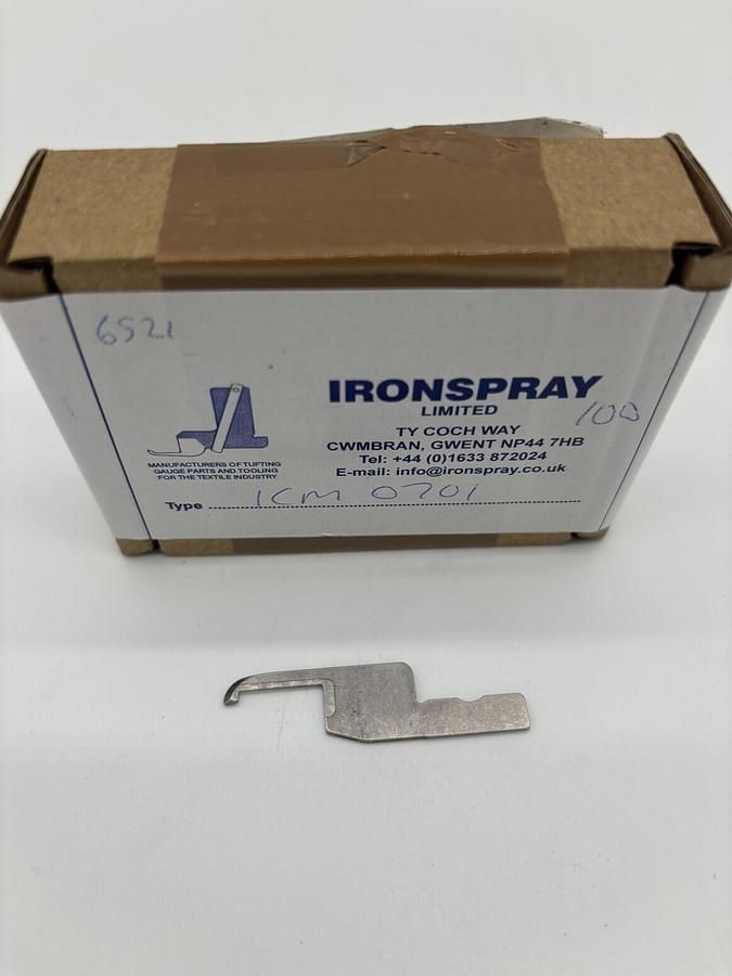 Single Hooks Ironspray 1/8" - 5/32"