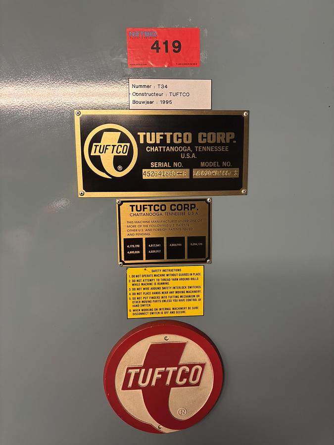 Used Tuftco 1/2" LP