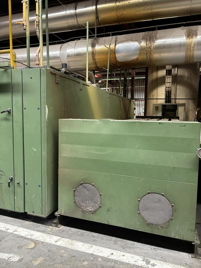 Used 1998 Babcock Tufted backing line