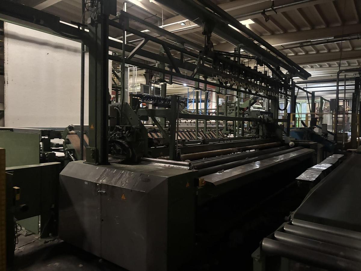 Used 1998 Babcock Tufted backing line