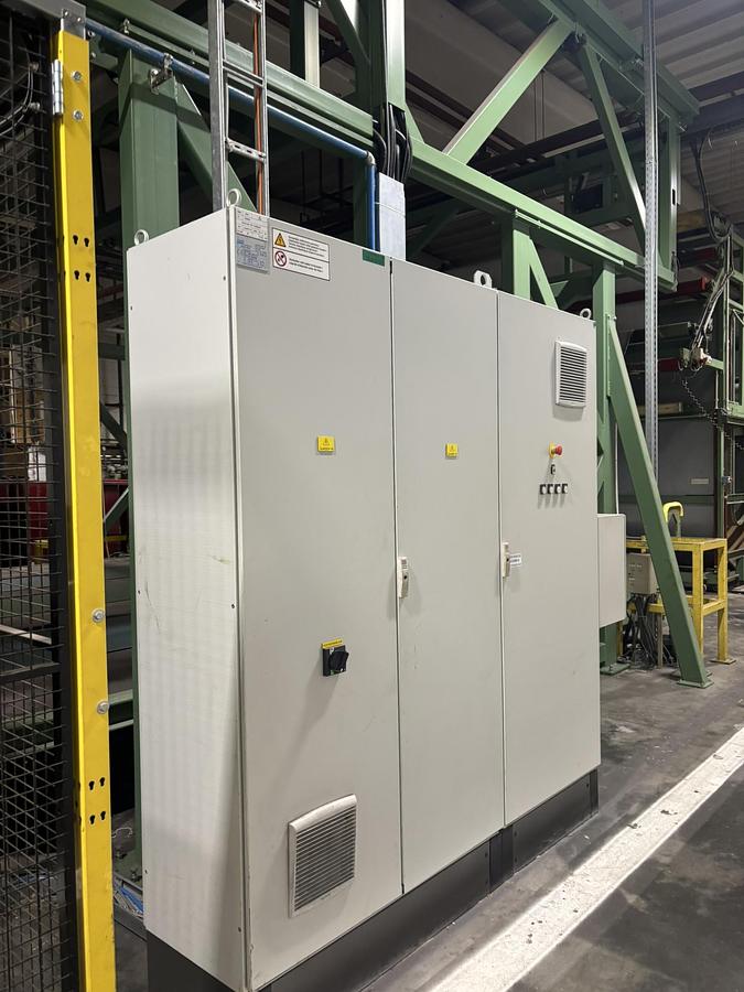 Used 1998 Babcock Tufted backing line