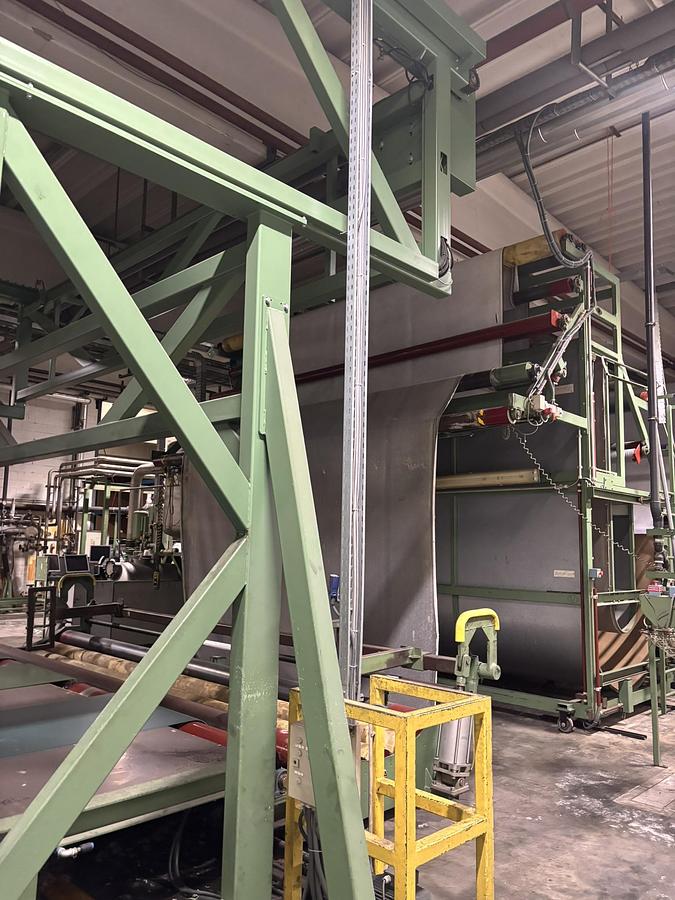 Used 1998 Babcock Tufted backing line