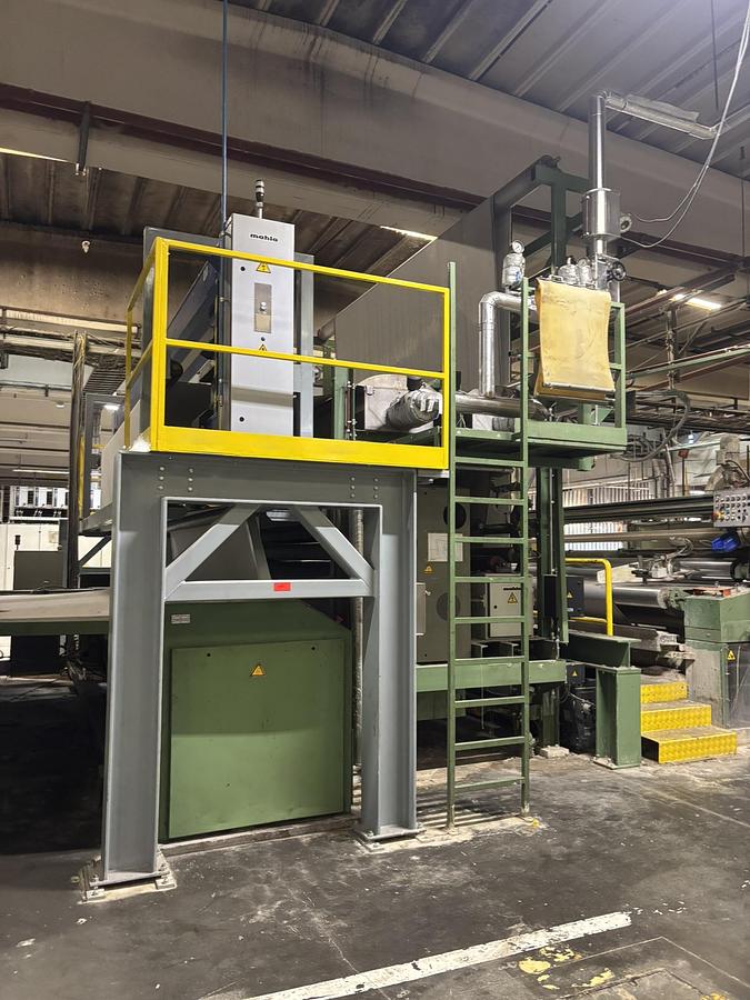 Used 1998 Babcock Tufted backing line