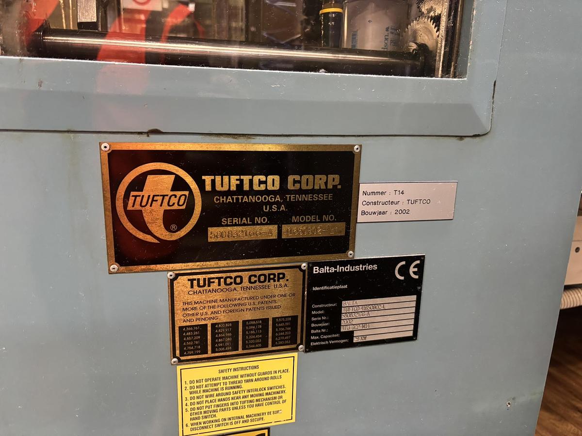 Used Tuftco 1/8" CP