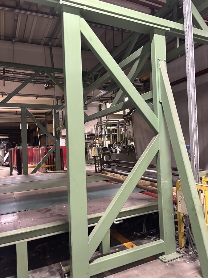 Used 1998 Babcock Tufted backing line