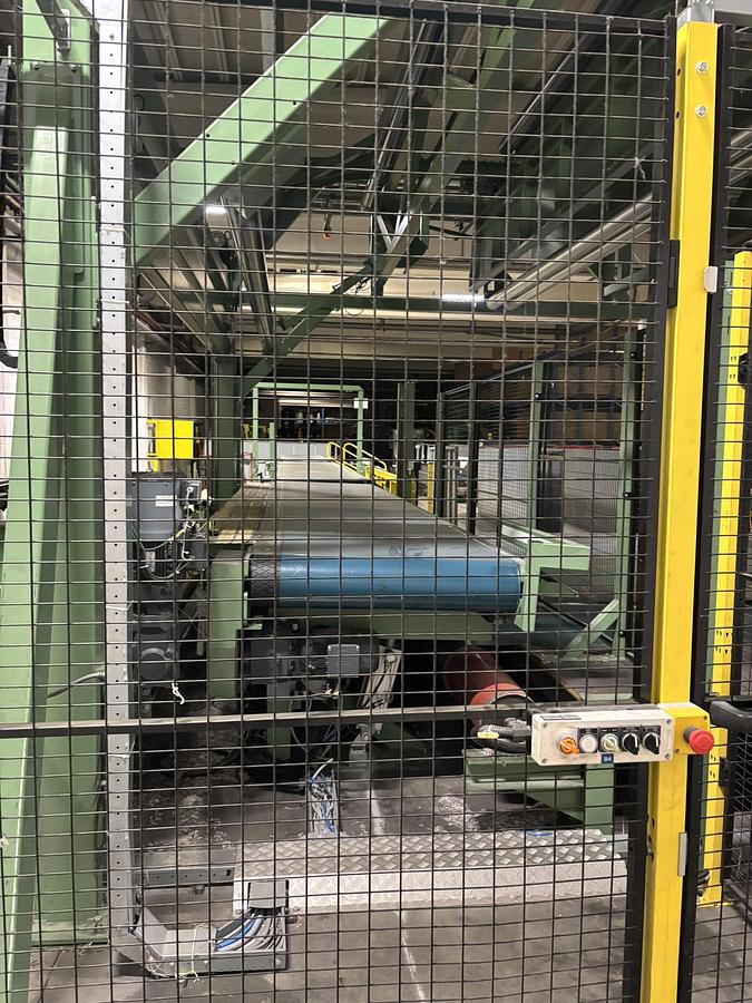 Used 1998 Babcock Tufted backing line