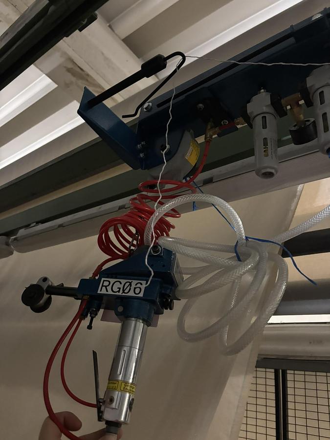 Used TMS Mk3 repair gun + suspension unit