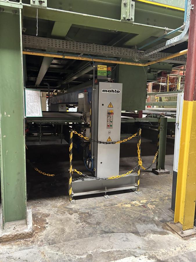 Used 1998 Babcock Tufted backing line