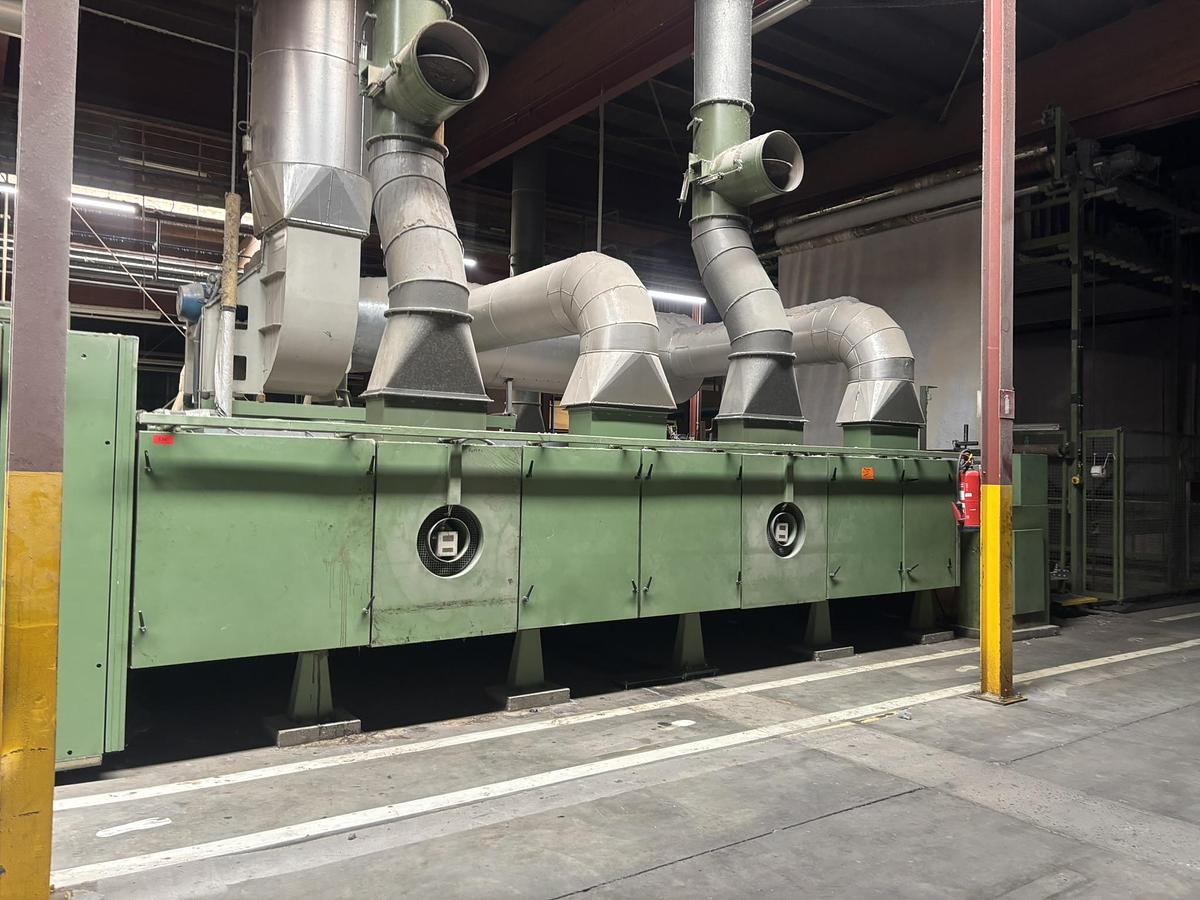 Used 1998 Babcock Tufted backing line