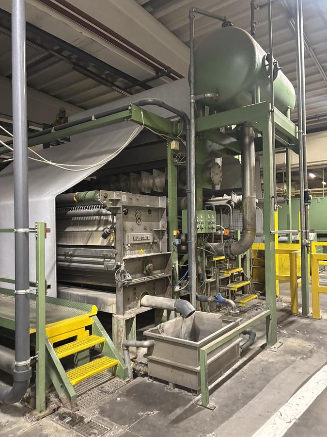 Used 1998 Babcock Tufted backing line