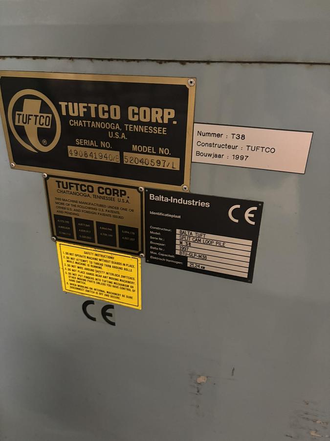 Used Tuftco 5/32" LP