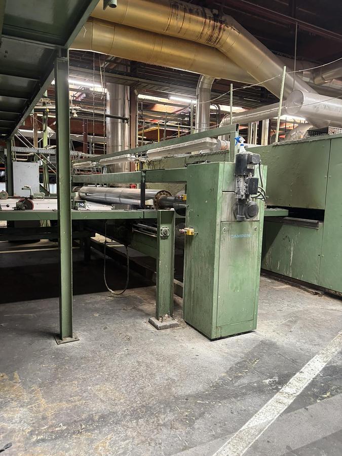 Used 1998 Babcock Tufted backing line
