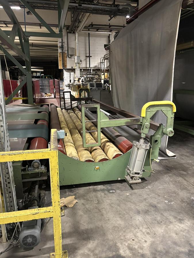 Used 1998 Babcock Tufted backing line