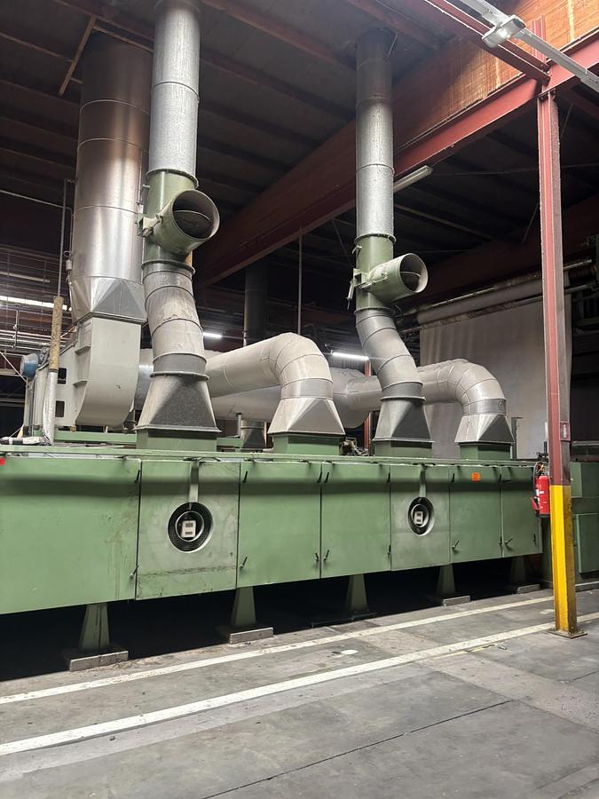 Used 1998 Babcock Tufted backing line