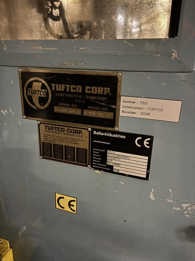 Used Tuftco 3/16" CP