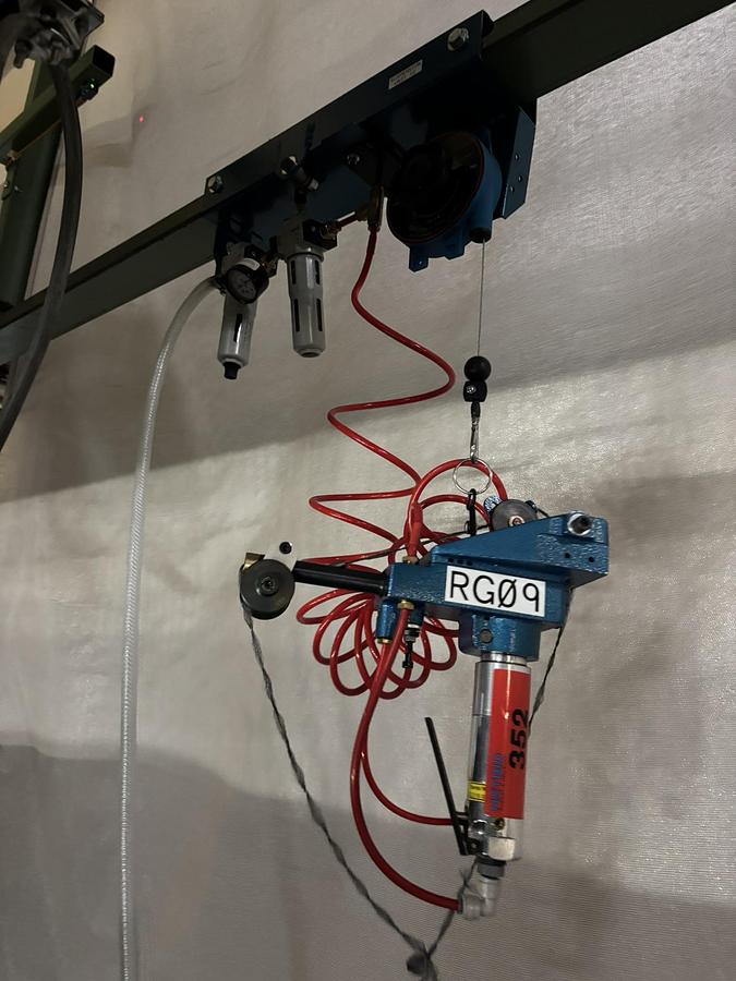 Used TMS Mk3 repair gun + suspension unit