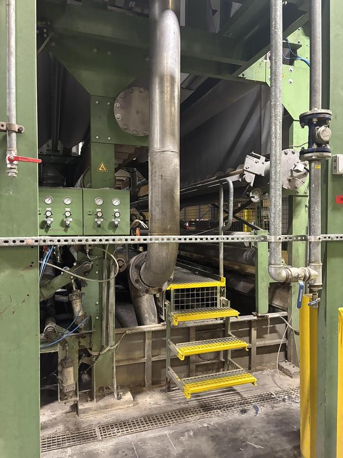 Used 1998 Babcock Tufted backing line