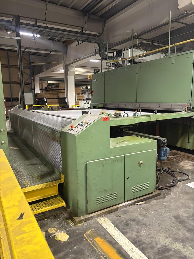 Used 1998 Babcock Tufted backing line