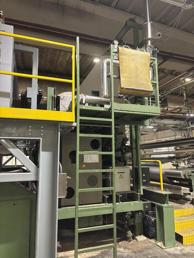 Used 1998 Babcock Tufted backing line