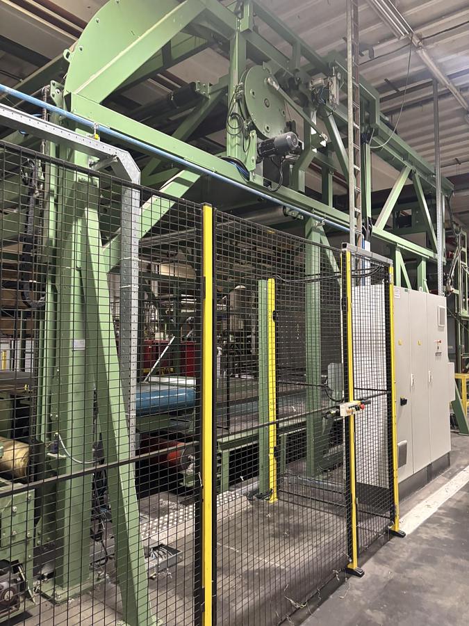 Used 1998 Babcock Tufted backing line