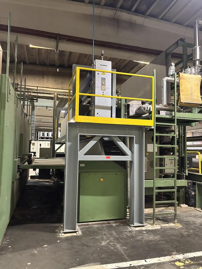 Used 1998 Babcock Tufted backing line
