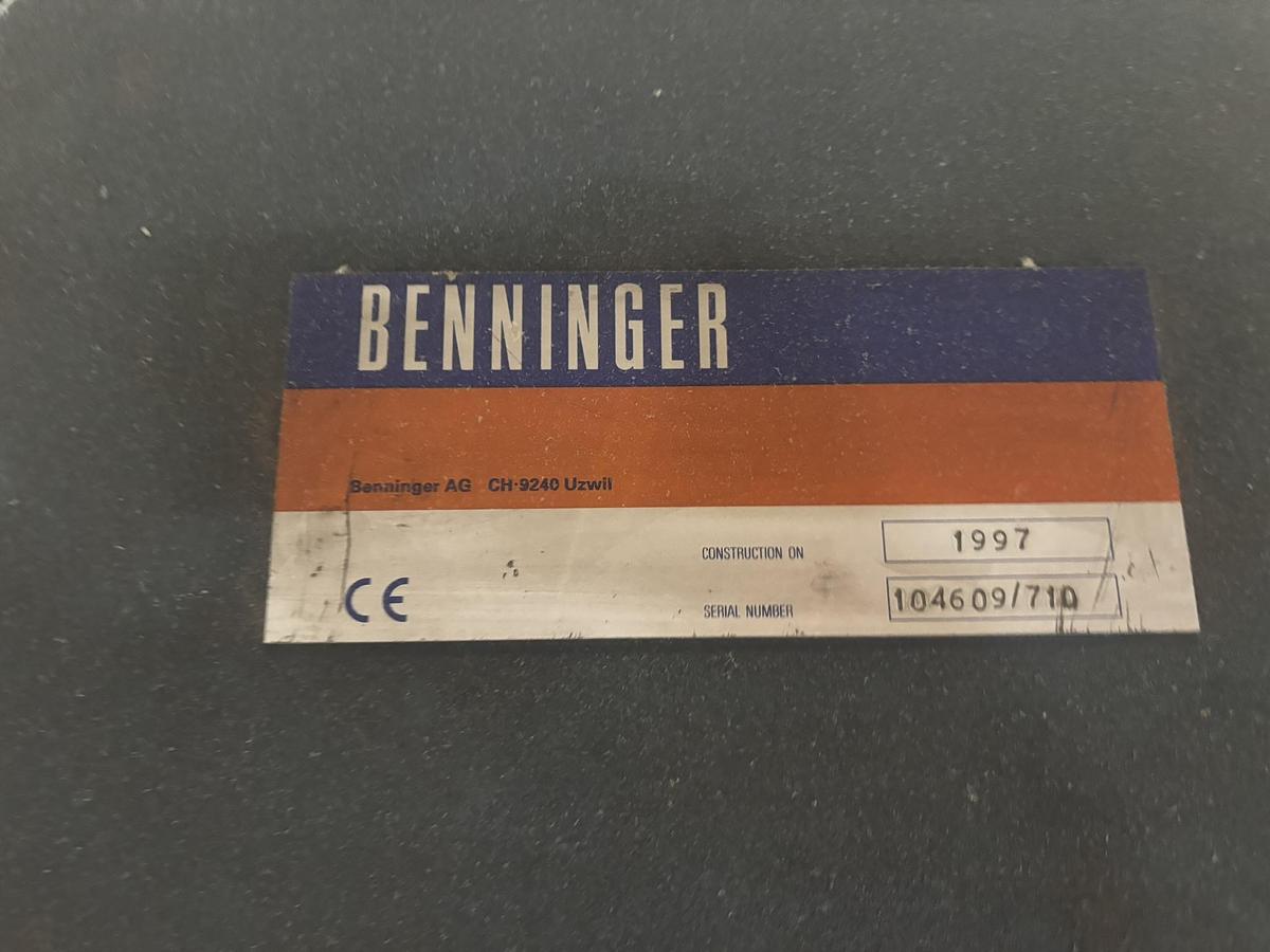 Used 1997 Benninger Ben-Supertronic