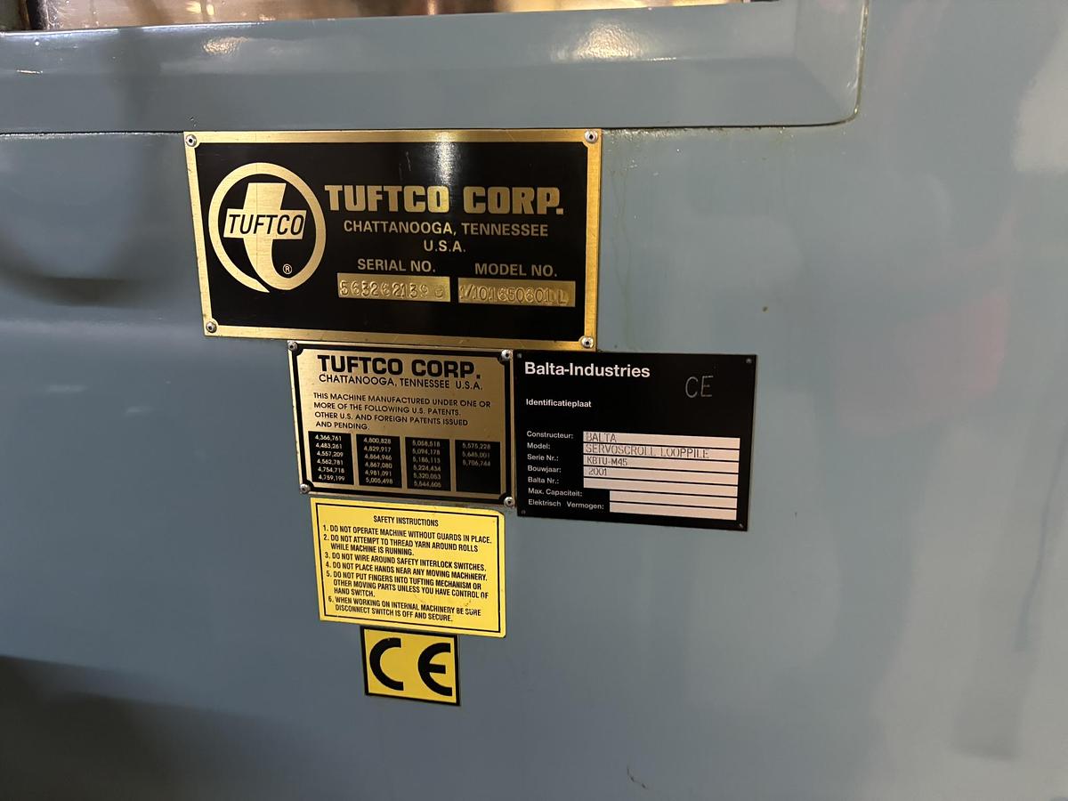 Used Tuftco 1/10" LP Servoscroll