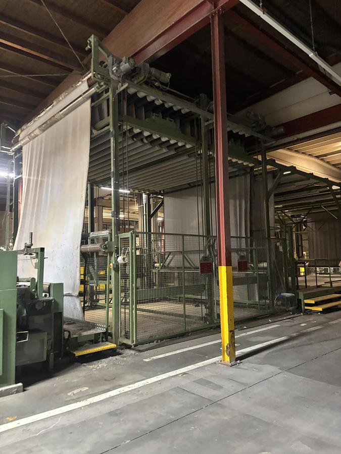 Used 1998 Babcock Tufted backing line