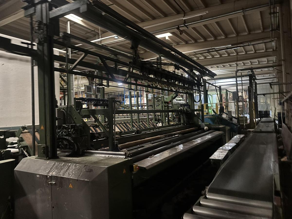 Used 1998 Babcock Tufted backing line