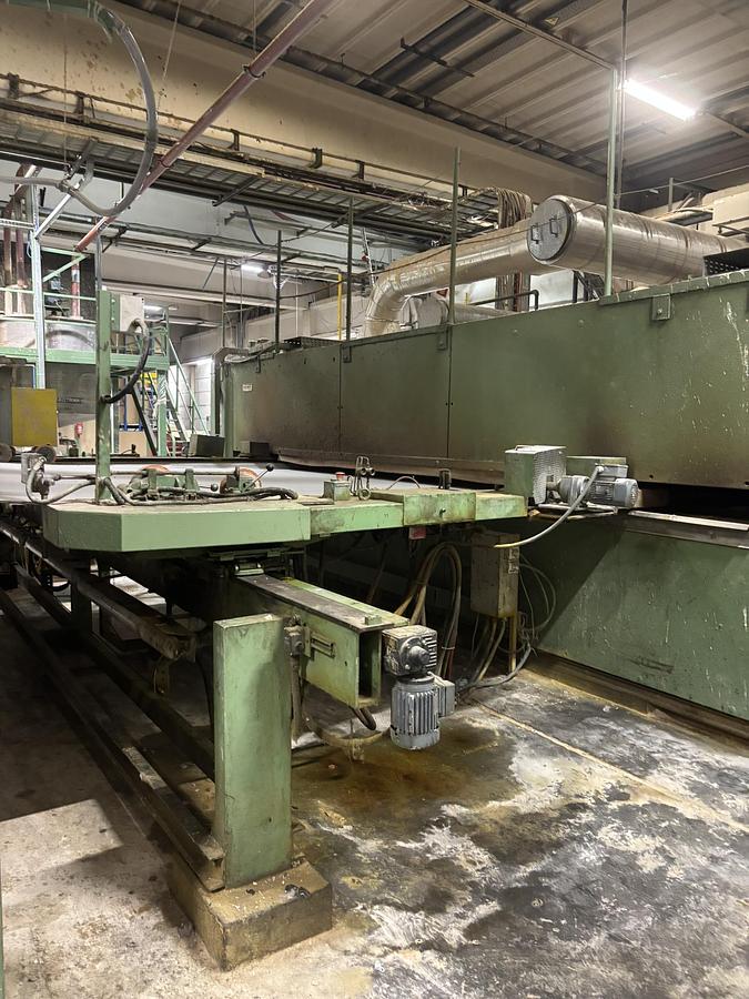 Used 1998 Babcock Tufted backing line