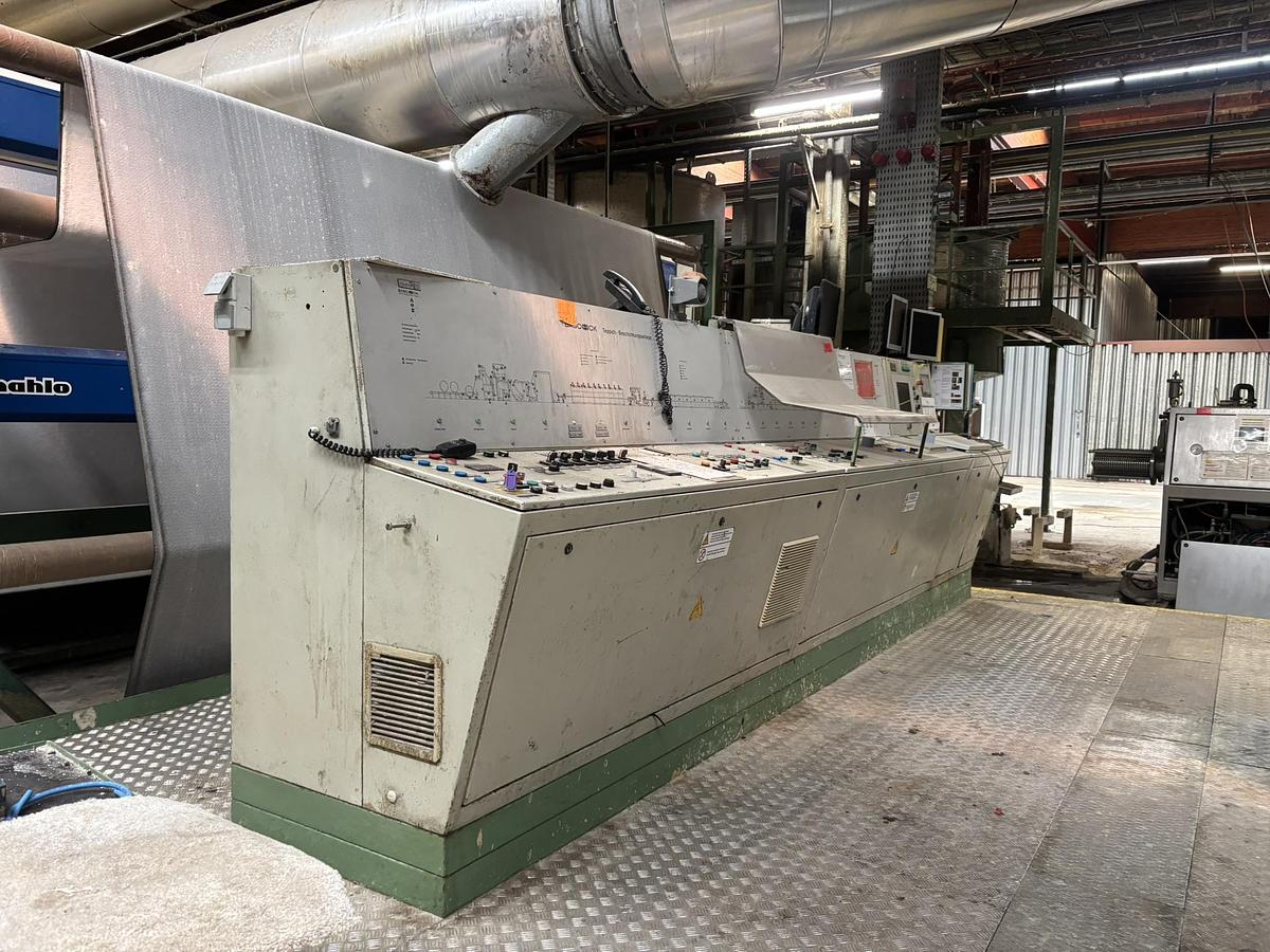 Used 1998 Babcock Tufted backing line