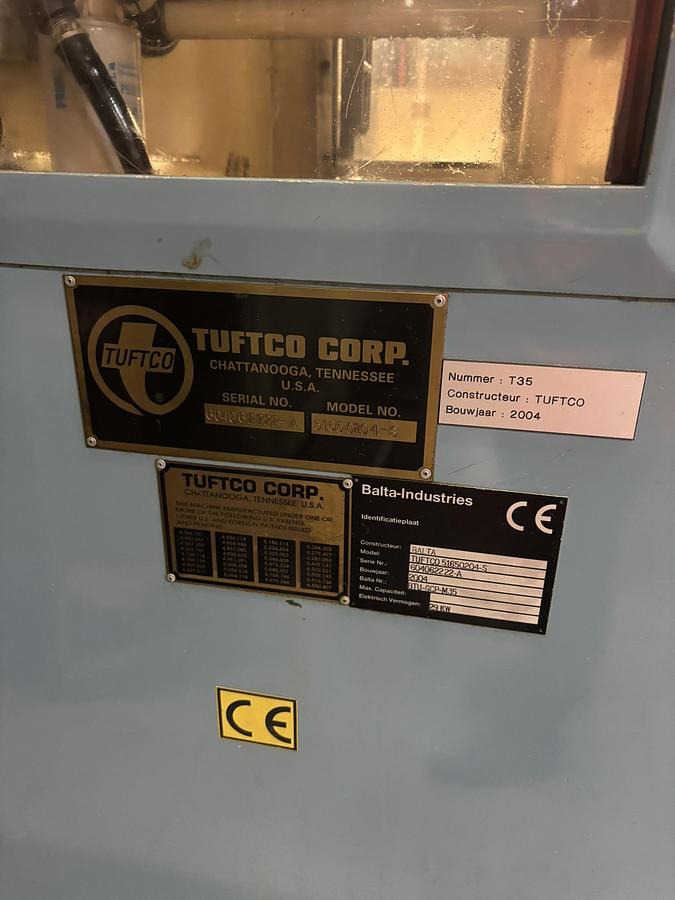 Used Tuftco 1/8" CP
