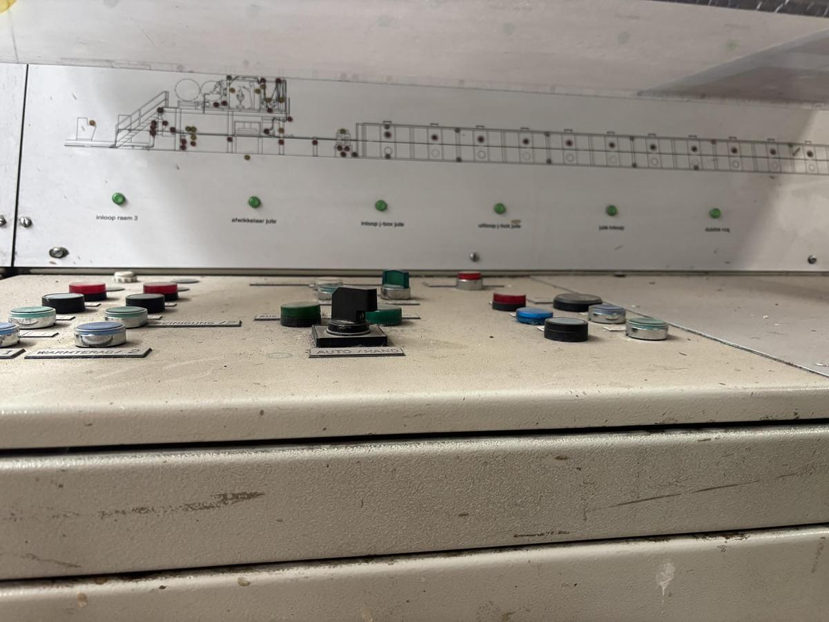 Used 1998 Babcock Tufted backing line