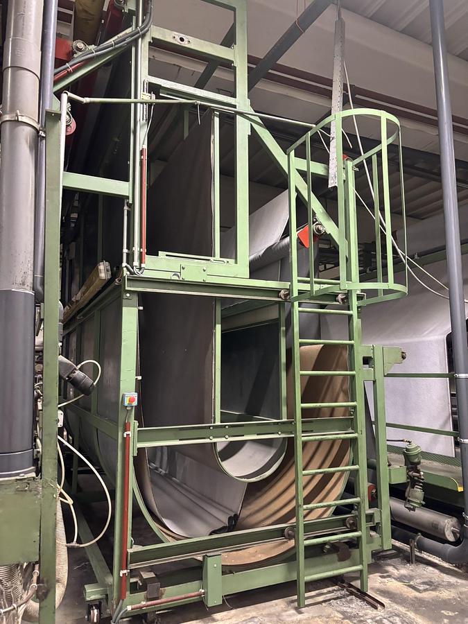 Used 1998 Babcock Tufted backing line