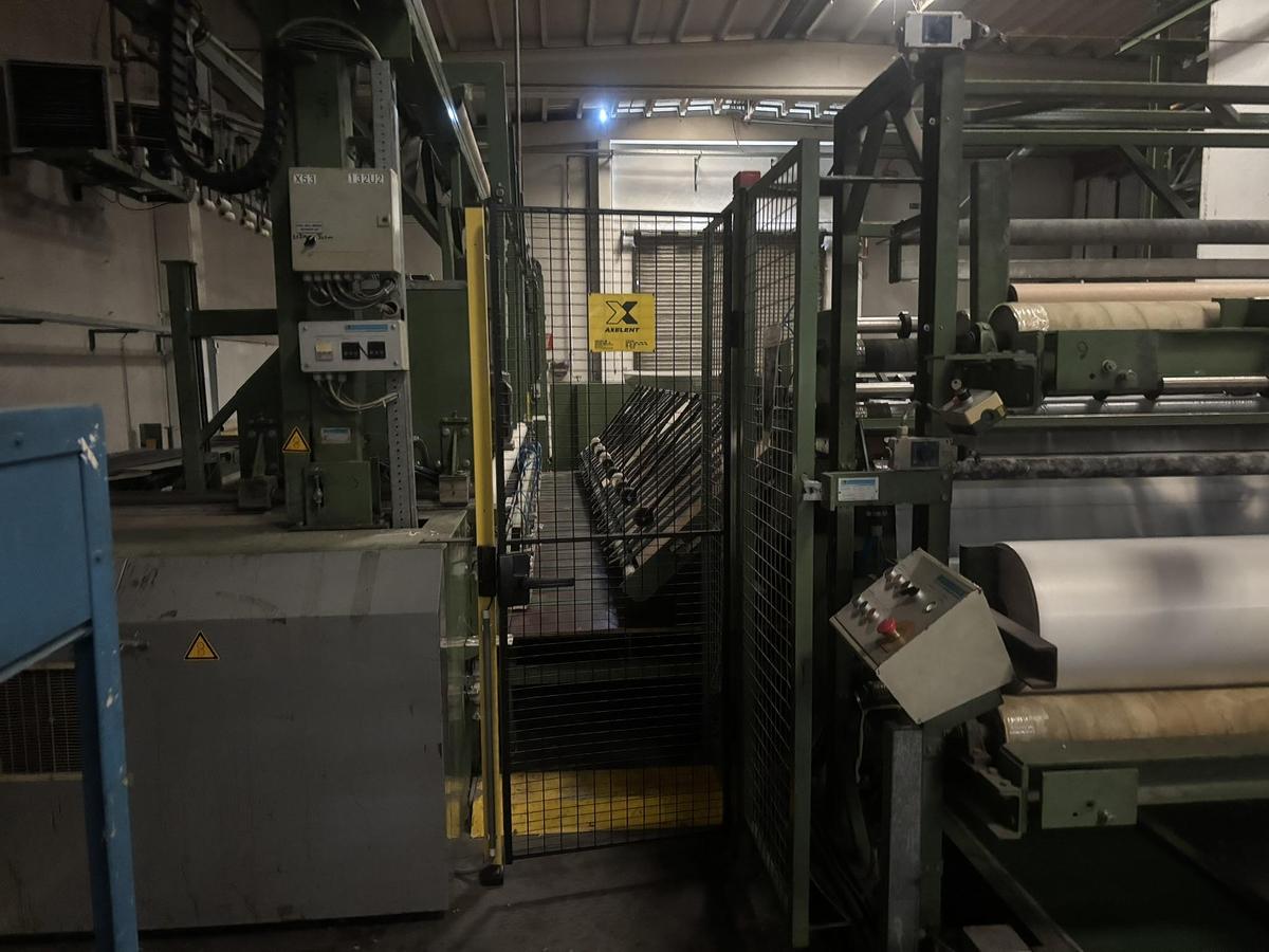 Used 1998 Babcock Tufted backing line