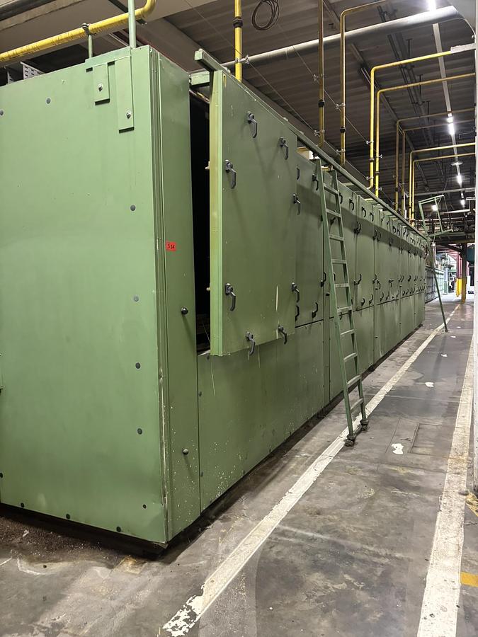 Used 1998 Babcock Tufted backing line